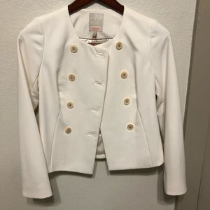 NWT Scandal Collection off-white Blazer
